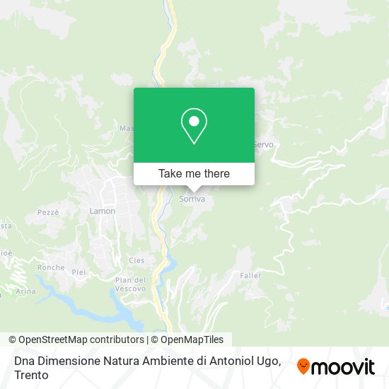 Dna Dimensione Natura Ambiente di Antoniol Ugo map