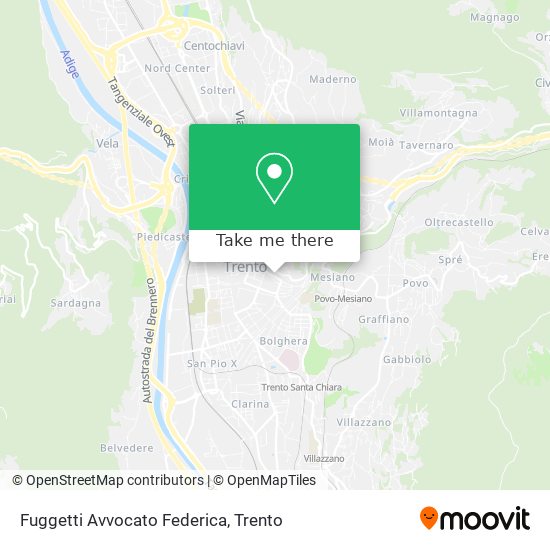Fuggetti Avvocato Federica map