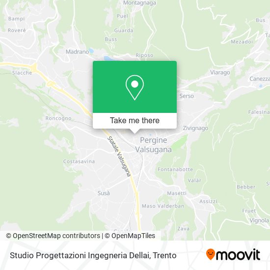 Studio Progettazioni Ingegneria Dellai map