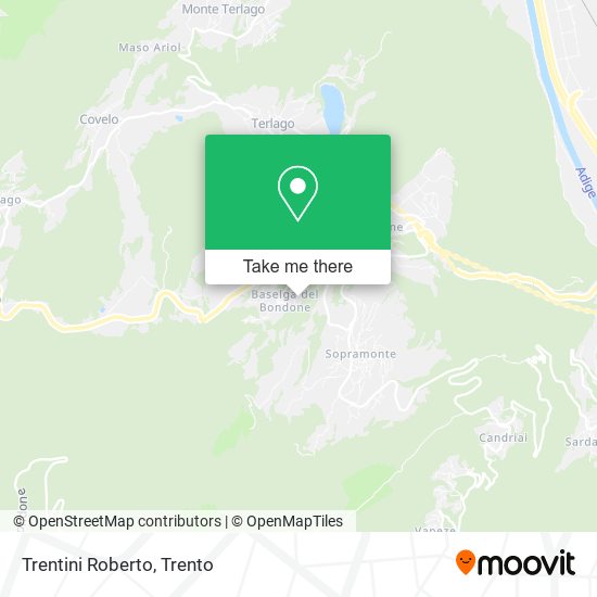 Trentini Roberto map