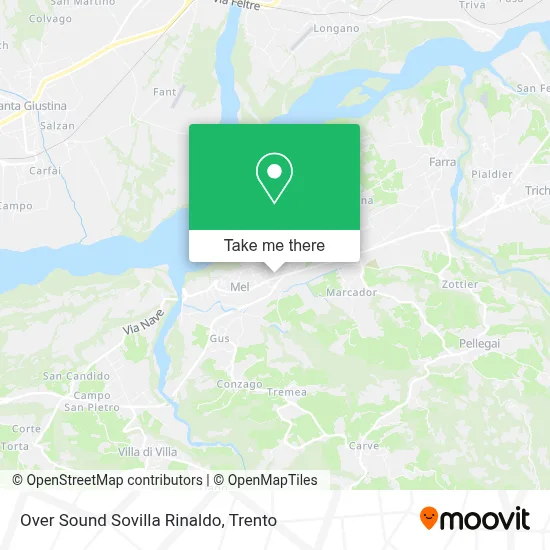 Over Sound Sovilla Rinaldo map