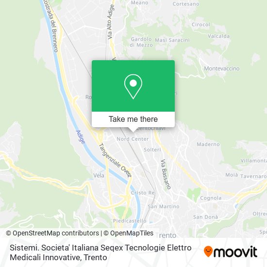 Sistemi. Societa' Italiana Seqex Tecnologie Elettro Medicali Innovative map