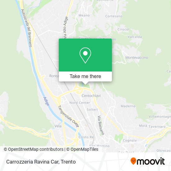 Carrozzeria Ravina Car map