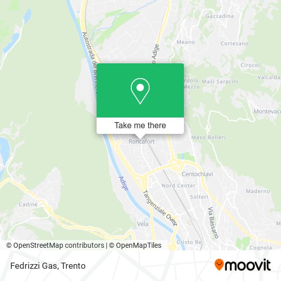 Fedrizzi Gas map