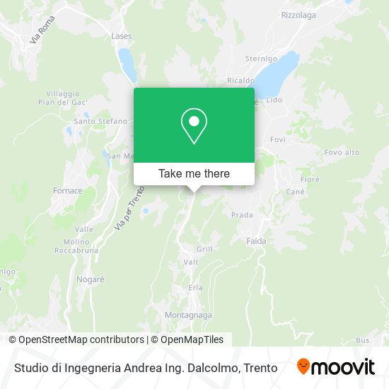 Studio di Ingegneria Andrea Ing. Dalcolmo map