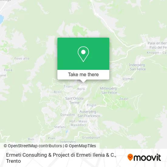 Ermeti Consulting & Project by Ermeti Ilenia & Co. map