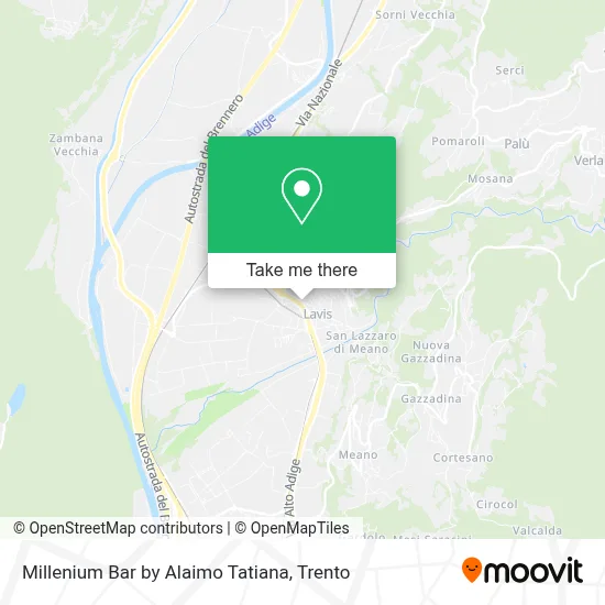 Millenium Bar by Alaimo Tatiana map
