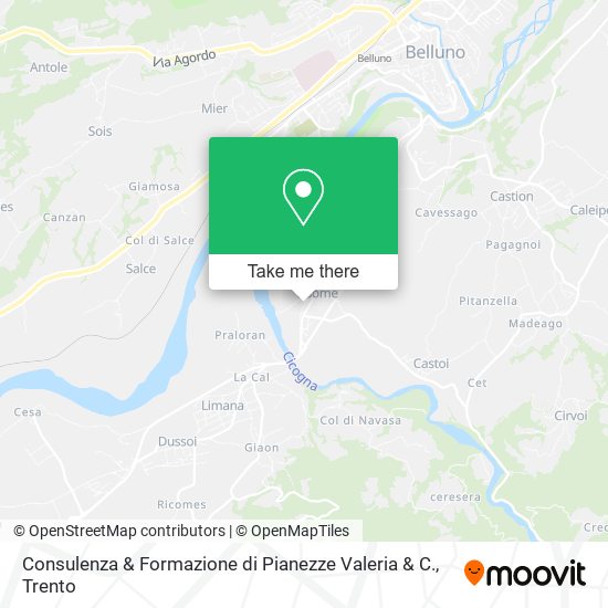 Consulenza & Formazione di Pianezze Valeria & C. map