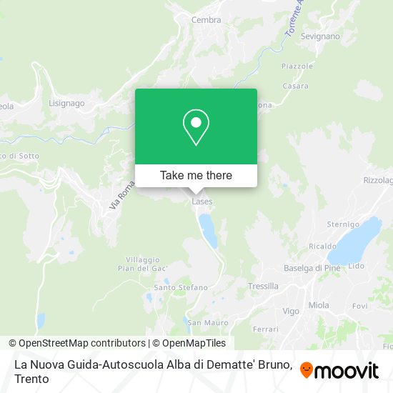 La Nuova Guida-Autoscuola Alba di Dematte' Bruno map