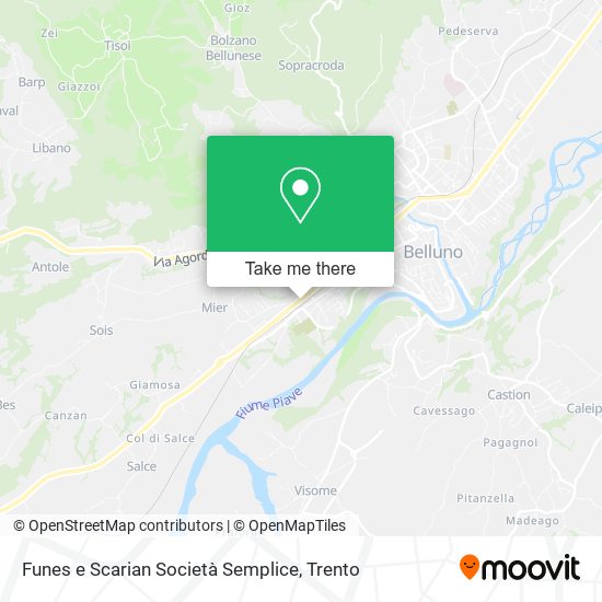 Funes e Scarian Società Semplice map