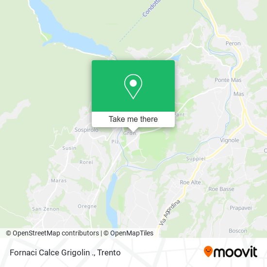 Fornaci Calce Grigolin . map