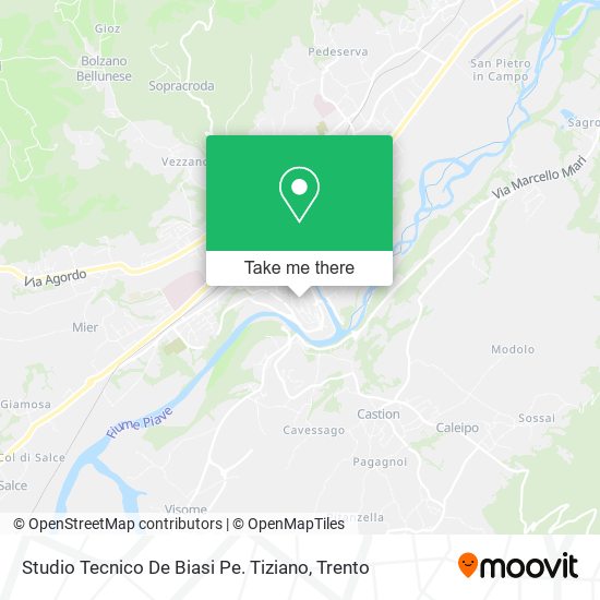 Studio Tecnico De Biasi Pe. Tiziano map