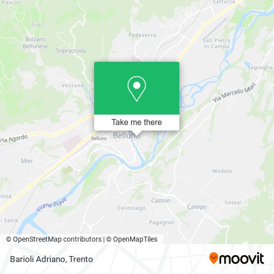 Barioli Adriano map