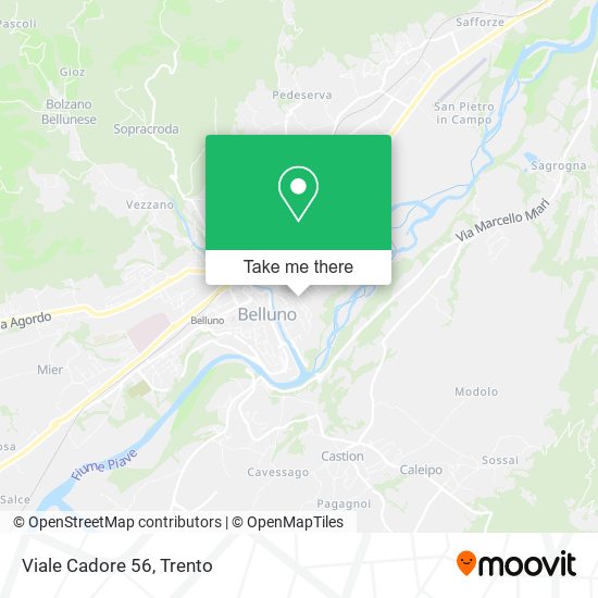 Viale Cadore 56 map