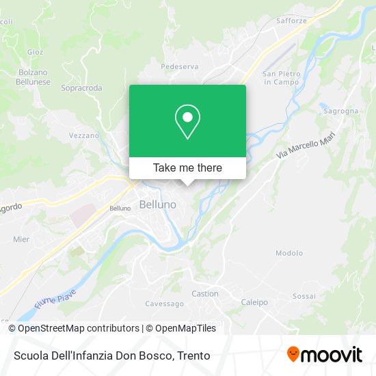 Scuola Dell'Infanzia Don Bosco map