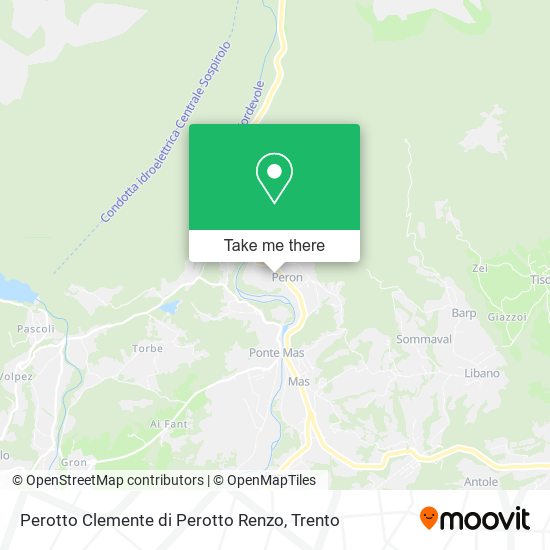Perotto Clemente di Perotto Renzo map