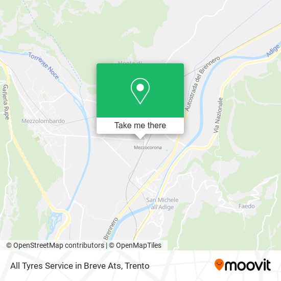 All Tyres Service in Breve Ats map