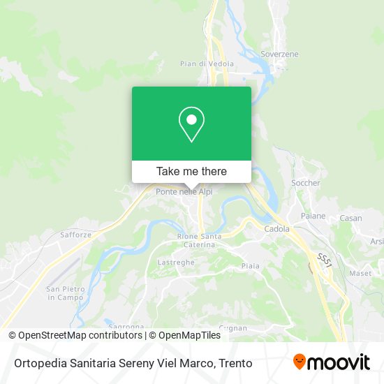 Ortopedia Sanitaria Sereny Viel Marco map