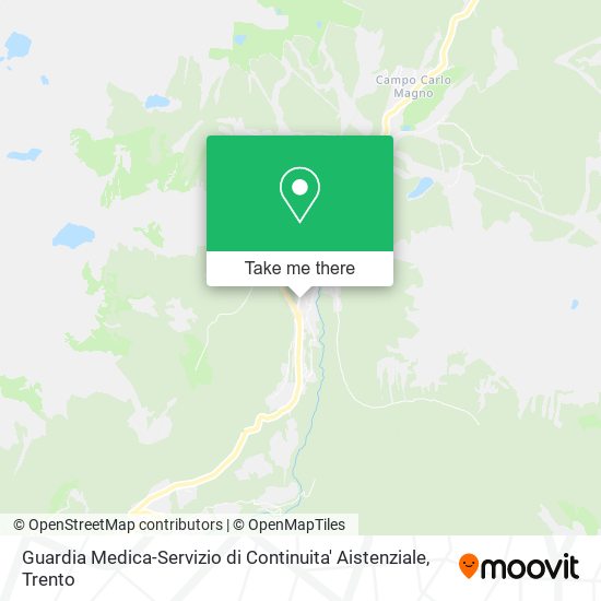 Guardia Medica-Servizio di Continuita' Aistenziale map