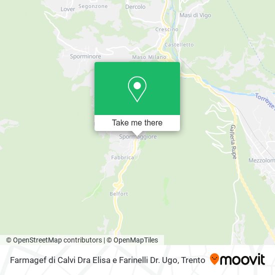 Farmagef di Calvi Dra Elisa e Farinelli Dr. Ugo map