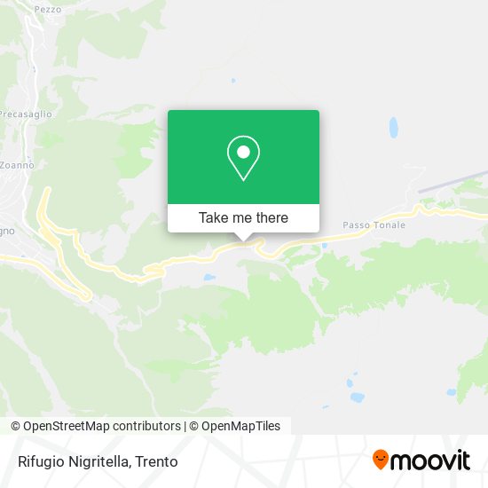 Rifugio Nigritella map