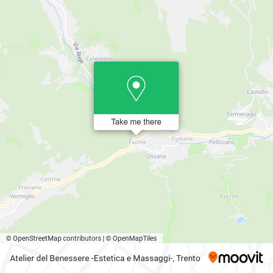 Atelier del Benessere -Estetica e Massaggi- map