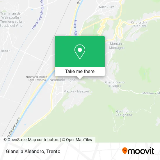 Gianella Aleandro map
