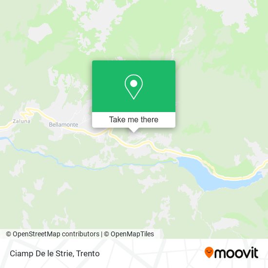 Ciamp De le Strie map