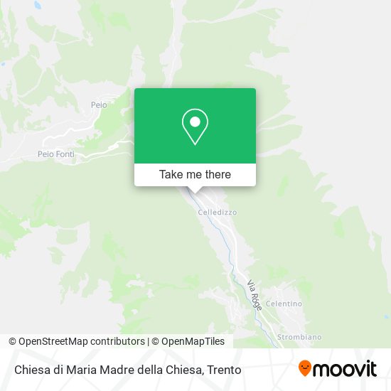 Chiesa di Maria Madre della Chiesa map
