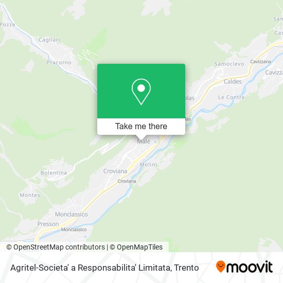 Agritel-Societa' a Responsabilita' Limitata map