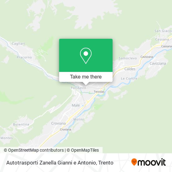Autotrasporti Zanella Gianni e Antonio map