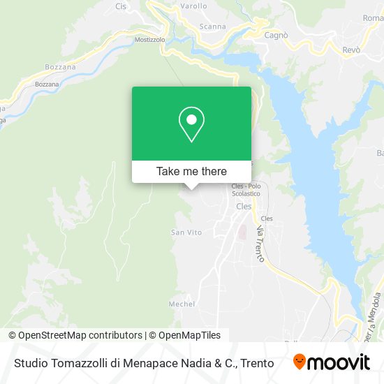 Studio Tomazzolli di Menapace Nadia & C. map