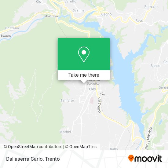 Dallaserra Carlo map