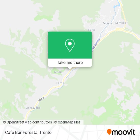Café Bar Foresta map