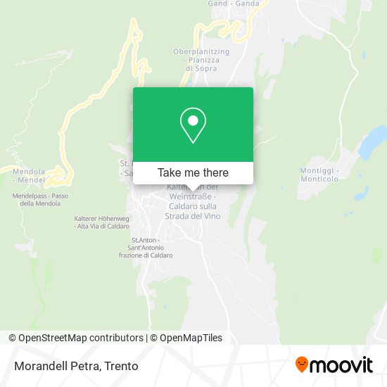Morandell Petra map