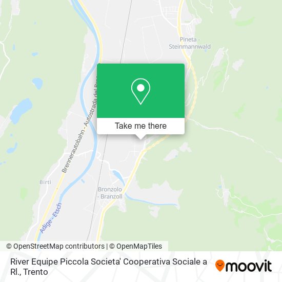 River Equipe Piccola Societa' Cooperativa Sociale a Rl. map