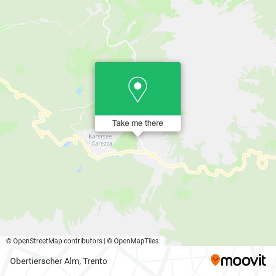 Obertierscher Alm map