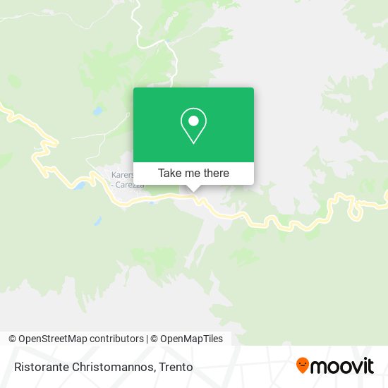 Ristorante Christomannos map