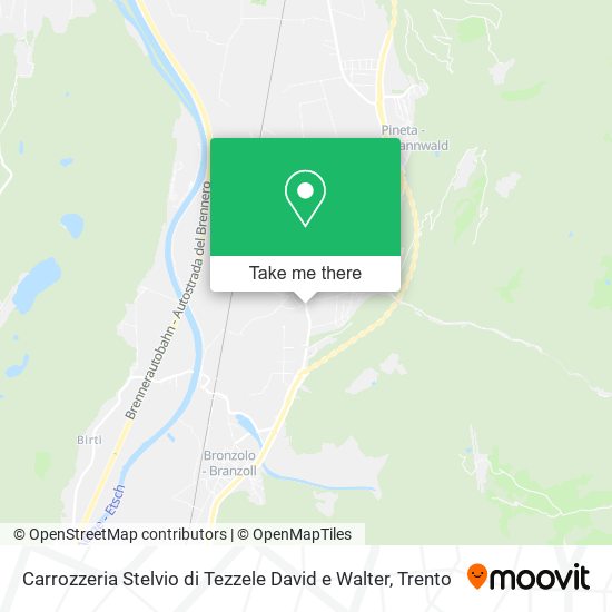 Carrozzeria Stelvio di Tezzele David e Walter map