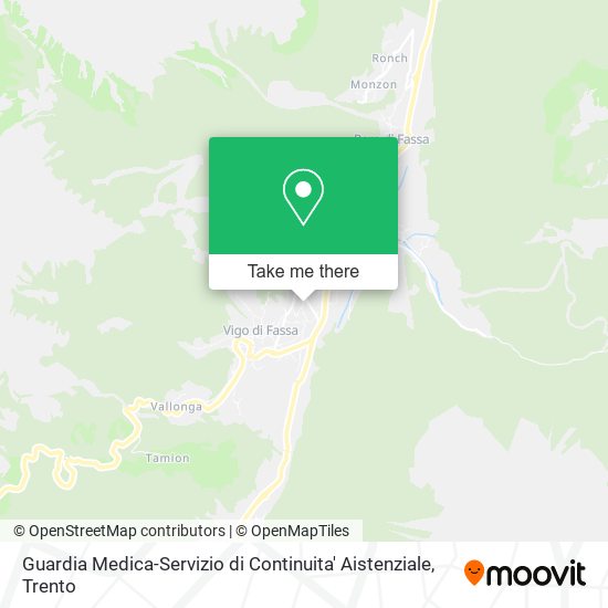 Guardia Medica-Servizio di Continuita' Aistenziale map