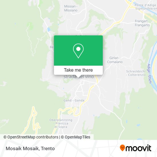 Mosaik Mosaik map