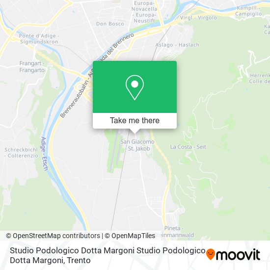Studio Podologico Dotta Margoni Studio Podologico Dotta Margoni map