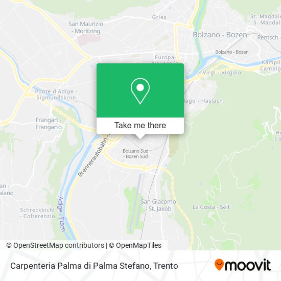 Carpenteria Palma di Palma Stefano map