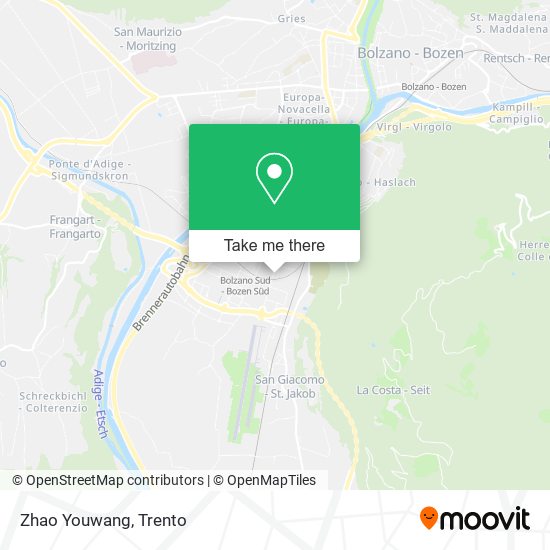 Zhao Youwang map