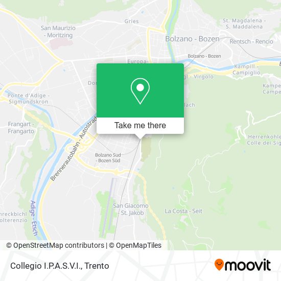 Collegio I.P.A.S.V.I. map