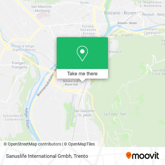 Sanuslife International Gmbh map