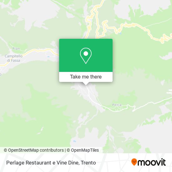 Perlage Restaurant e Vine Dine map