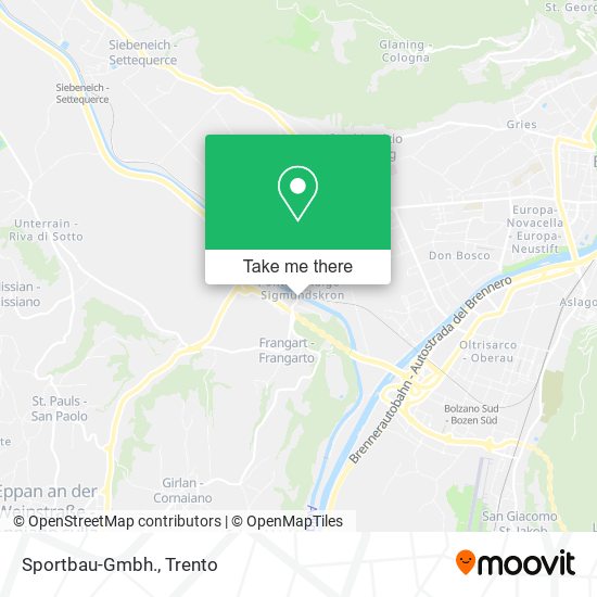Sportbau-Gmbh. map