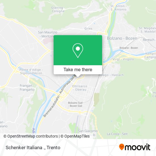 Schenker Italiana . map