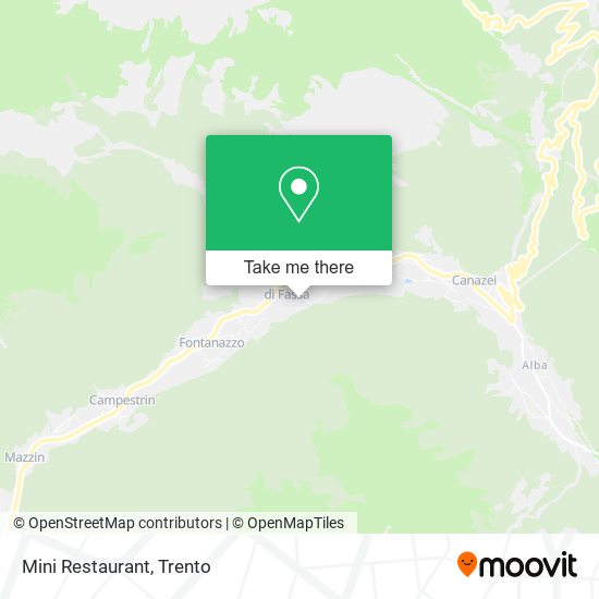 Mini Restaurant map